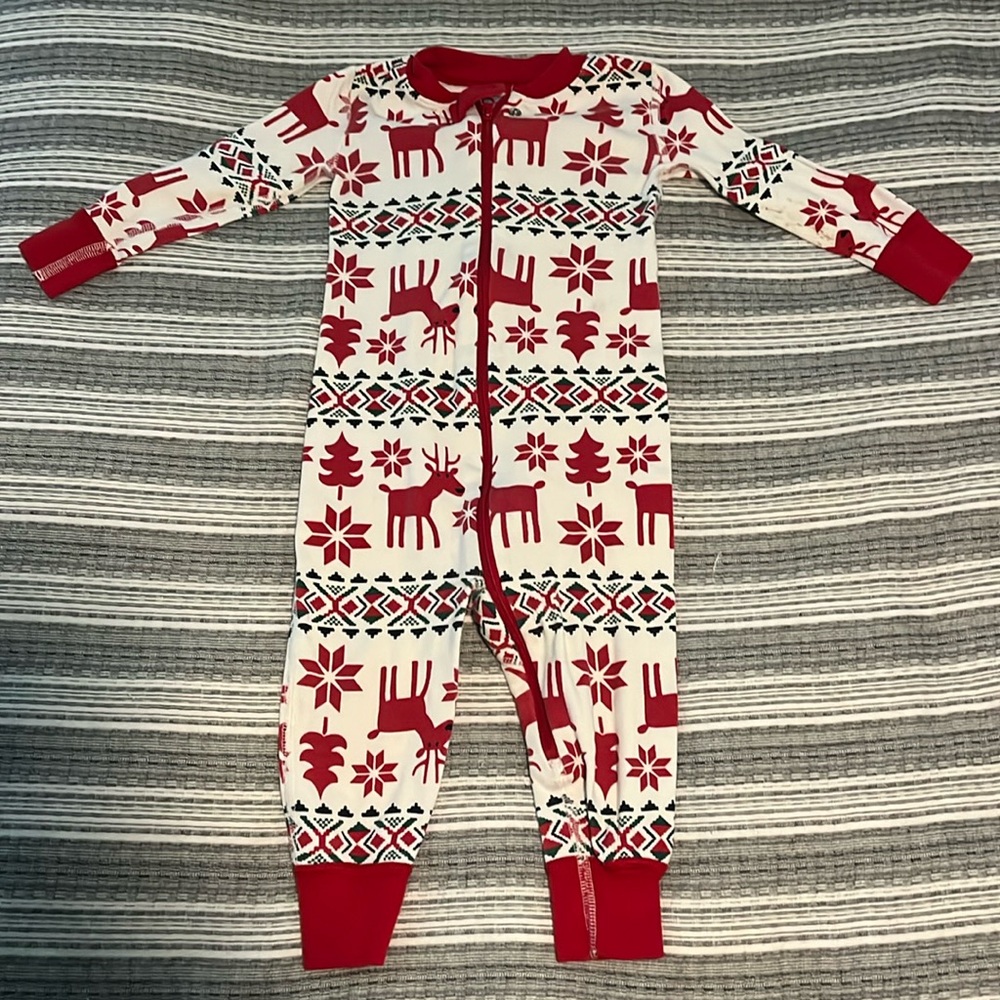 Hanna Anderson Classic Christmas pjs 18-24 Month